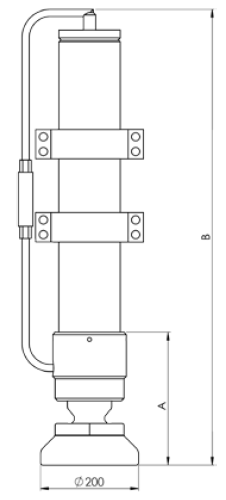 Front Stabilizer Cylinders- TSF