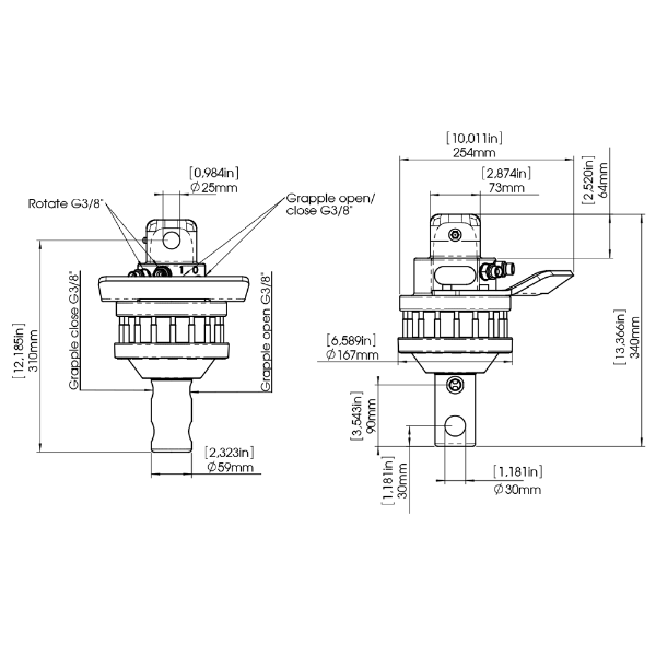 5 Ton Hydraulic Rotator- R5C