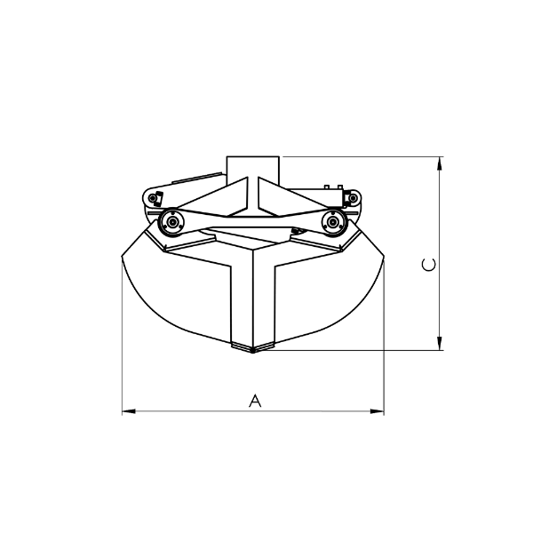 Digging Clamshell Bucket- CLA-S