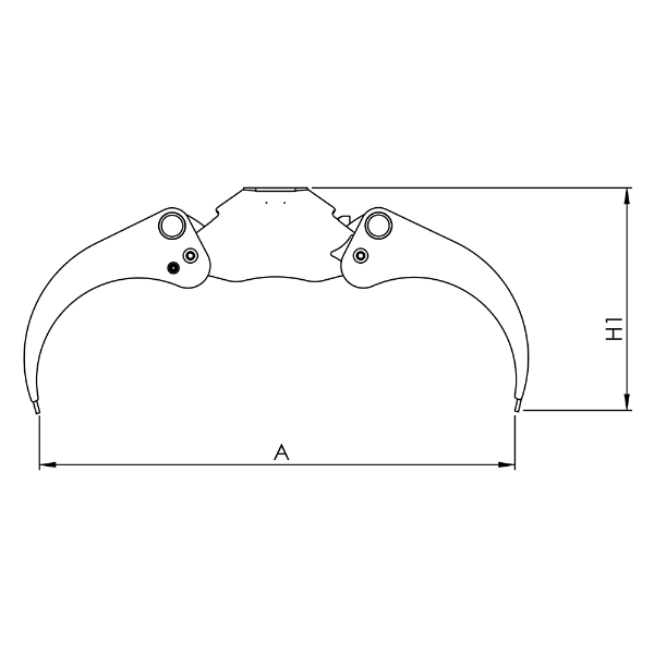 Bladeless Log Grapple- GRA-R