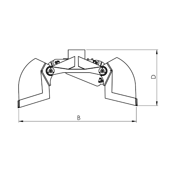 Digging Clamshell Bucket- CLA-S