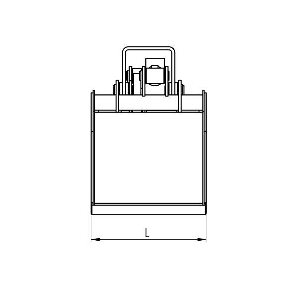 Light Clamshell Bucket- CLA-L