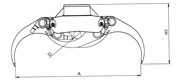 Light Log Grapple- GRA-L